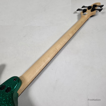 Dingwall D-Roc Standard 4-String Aqua Marine Metal Flake - 9.54lbs #18572