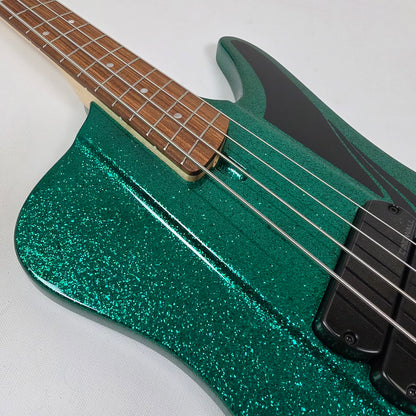 Dingwall D-Roc Standard 4-String Aqua Marine Metal Flake - 9.54lbs #18572