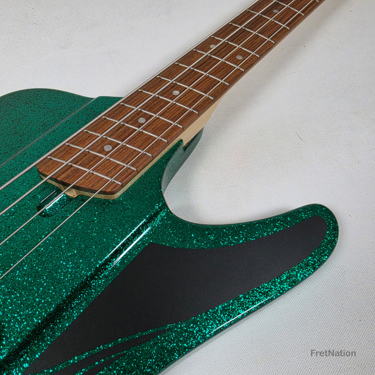 Dingwall D-Roc Standard 4-String Aqua Marine Metal Flake - 9.54lbs #18572