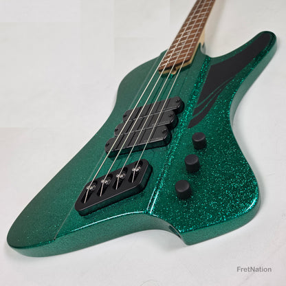 Dingwall D-Roc Standard 4-String Aqua Marine Metal Flake - 9.54lbs #18572