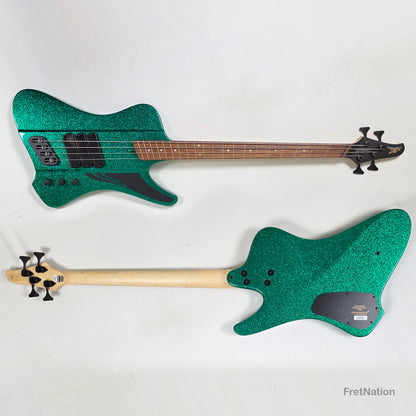 Dingwall D-Roc Standard 4-String Aqua Marine Metal Flake - 9.54lbs #18572
