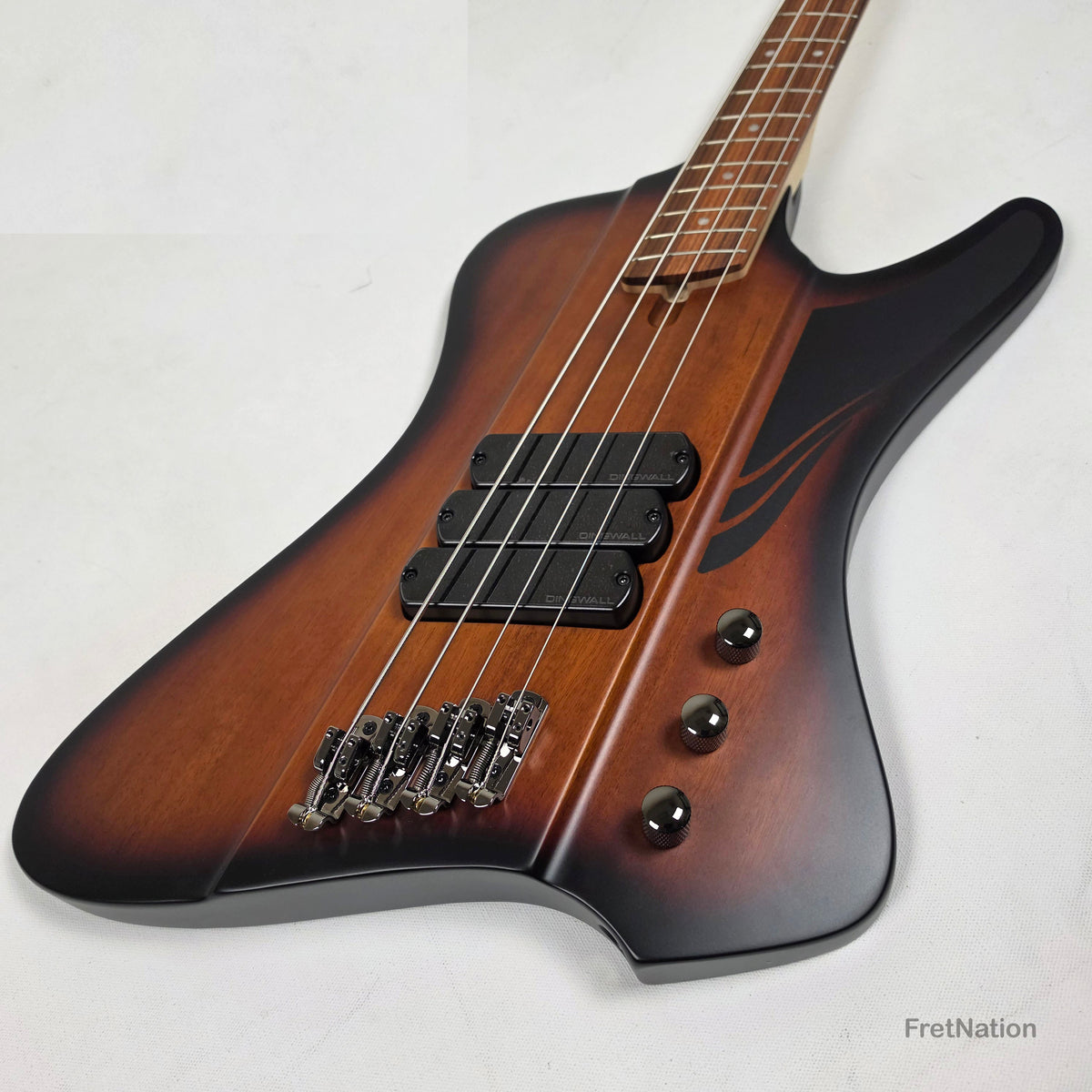 Dingwall Dingwall D-Roc Standard 4-String Matte Vintage Burst - 9.20lbs #18946