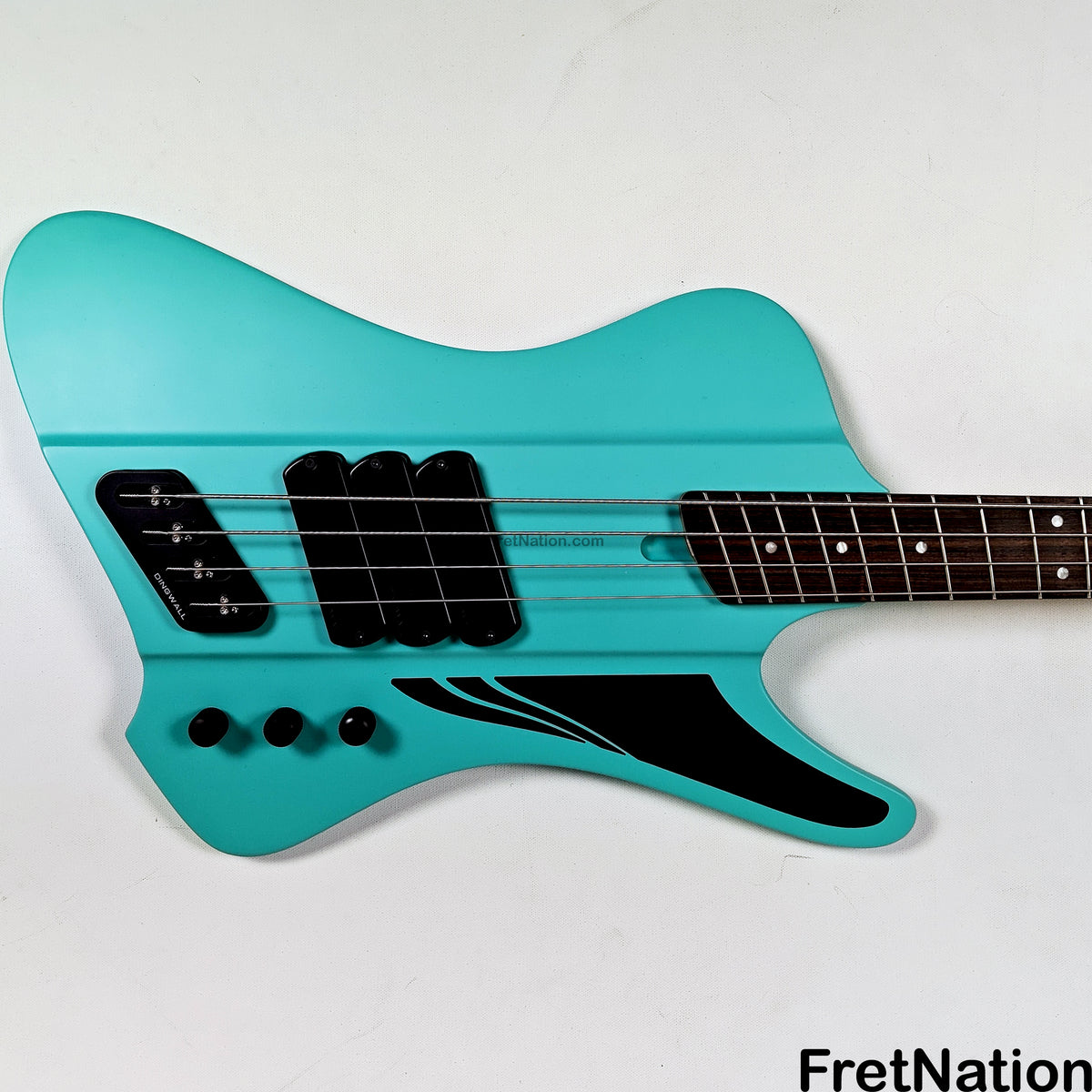 Dingwall Dingwall D-Roc Standard 4-String Matte Celestial Blue - 9.02lbs #16170
