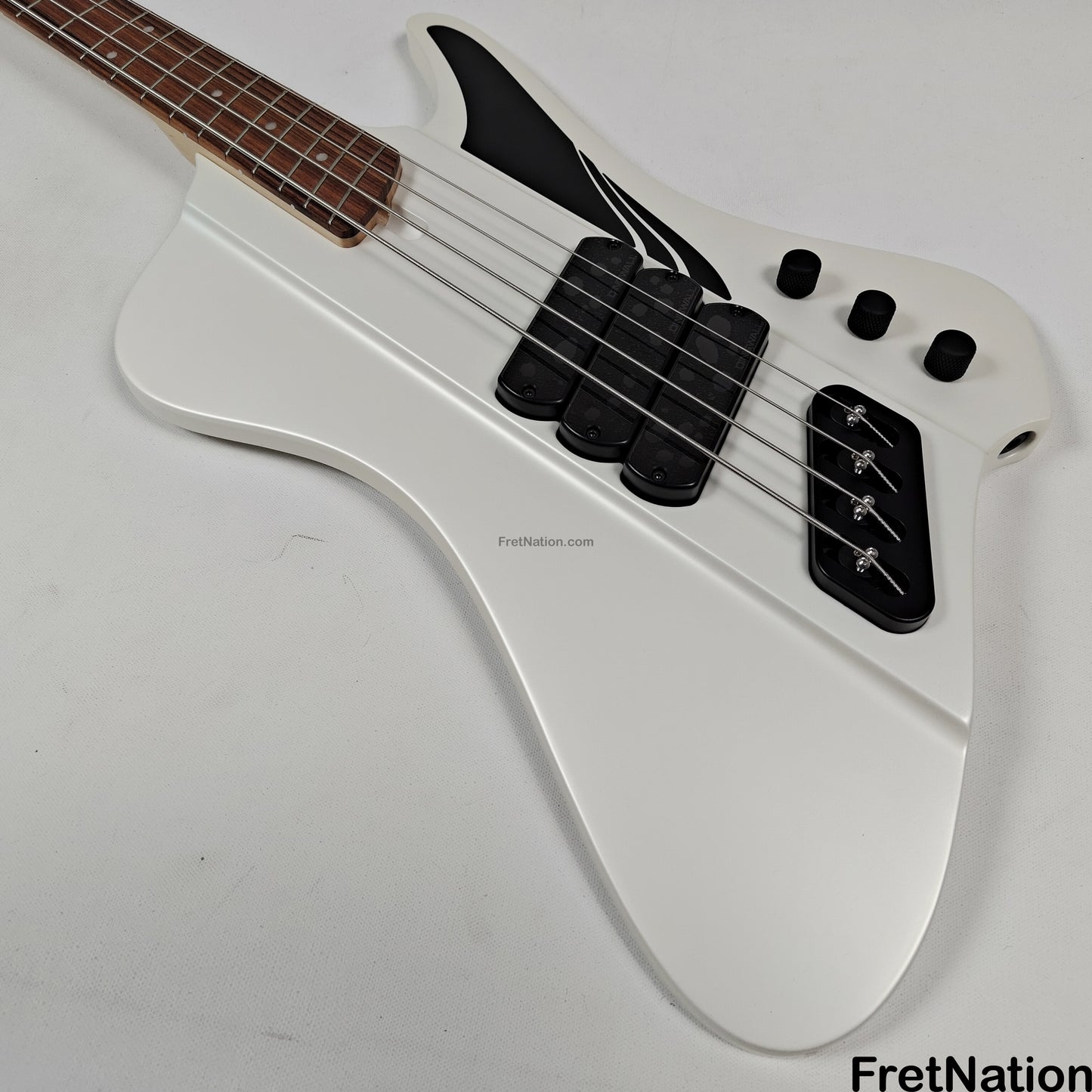 Dingwall Dingwall D-Roc Standard 4-String Ducati White - 9.84lbs #18969