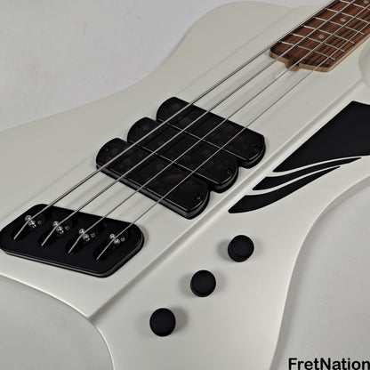 Dingwall Dingwall D-Roc Standard 4-String Ducati White - 9.84lbs #18969