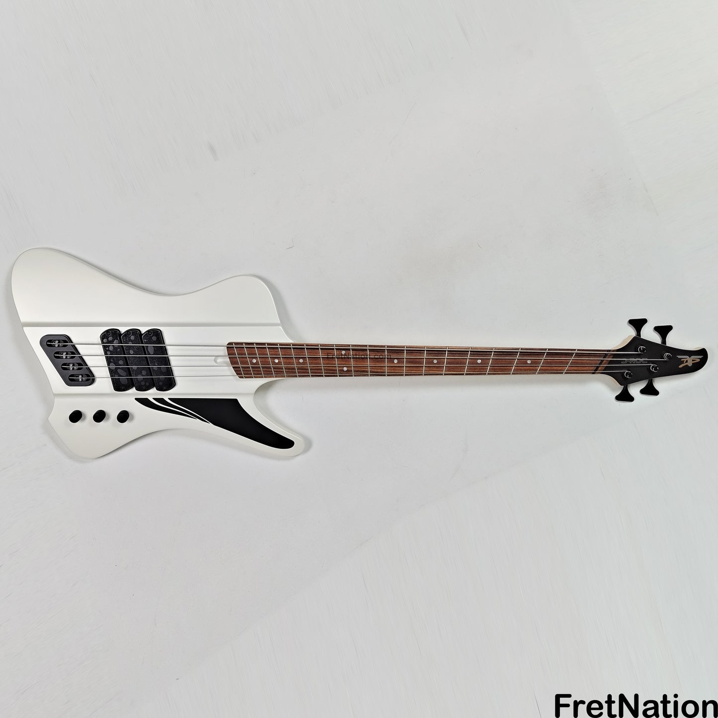Dingwall Dingwall D-Roc Standard 4-String Ducati White - 9.84lbs #18969