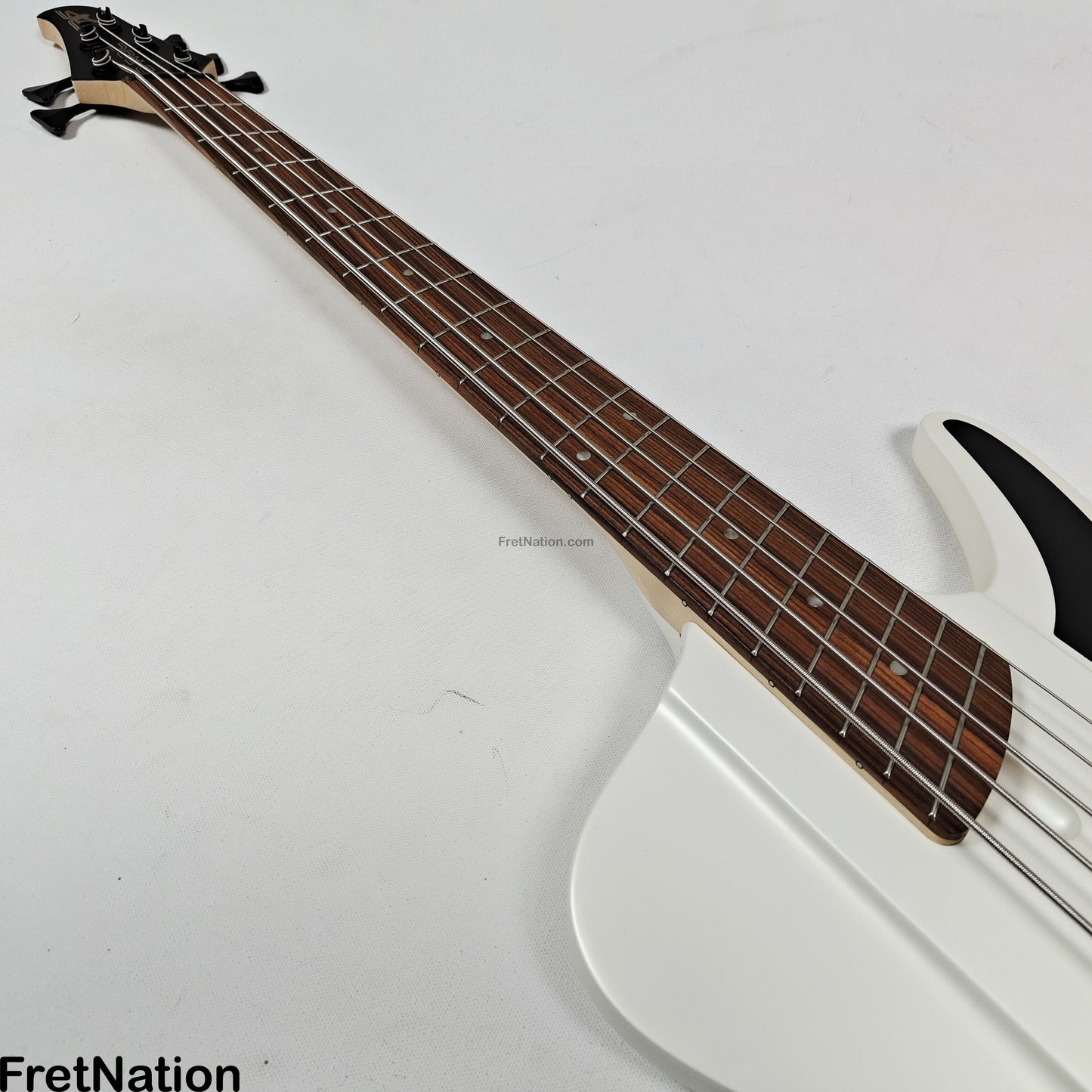 Dingwall Dingwall D-Roc Standard 5-String Ducati White - 11.08lbs #17015