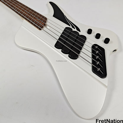 Dingwall Dingwall D-Roc Standard 5-String Ducati White - 11.08lbs #17015