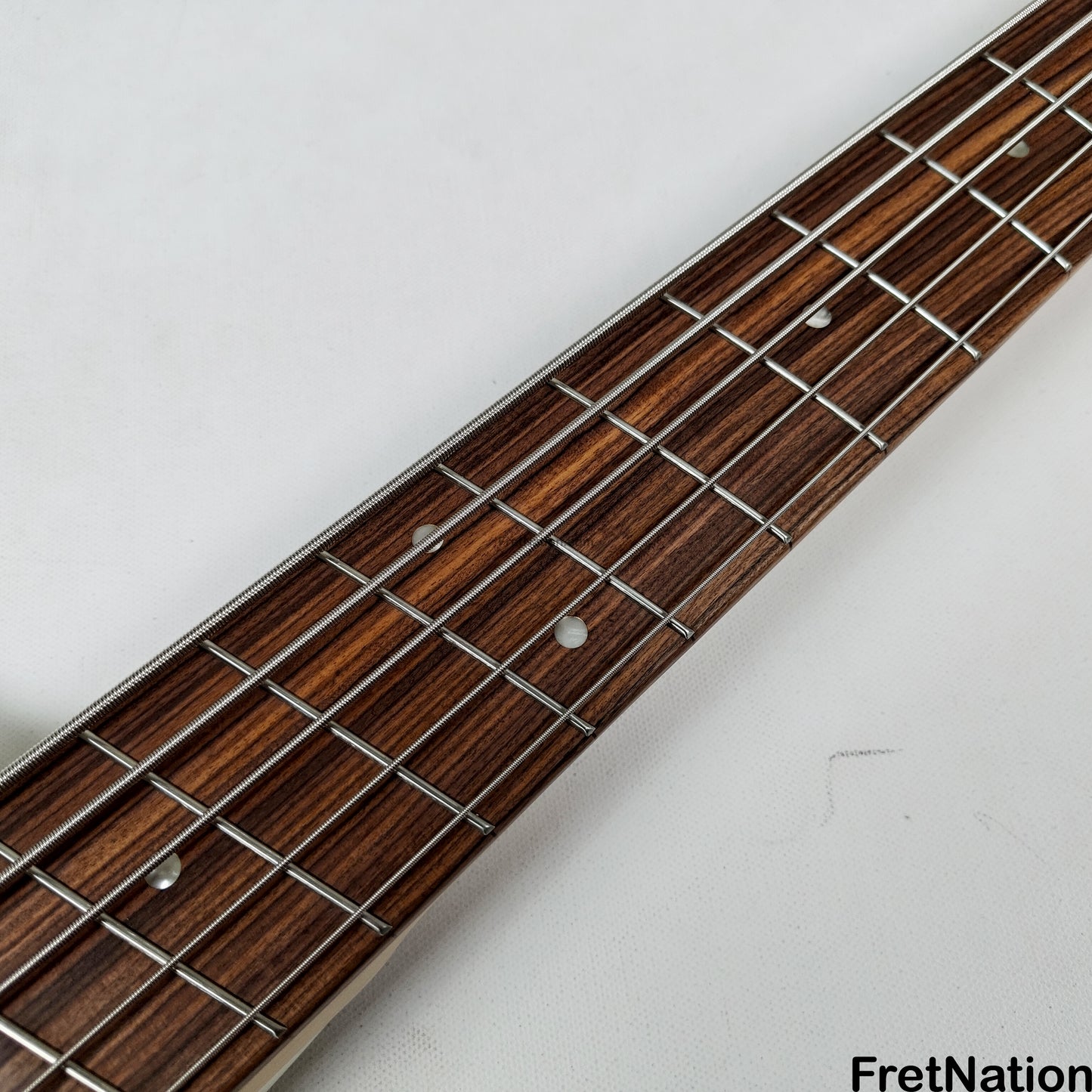 Dingwall Dingwall D-Roc Standard 5-String Ducati White - 11.08lbs #17015