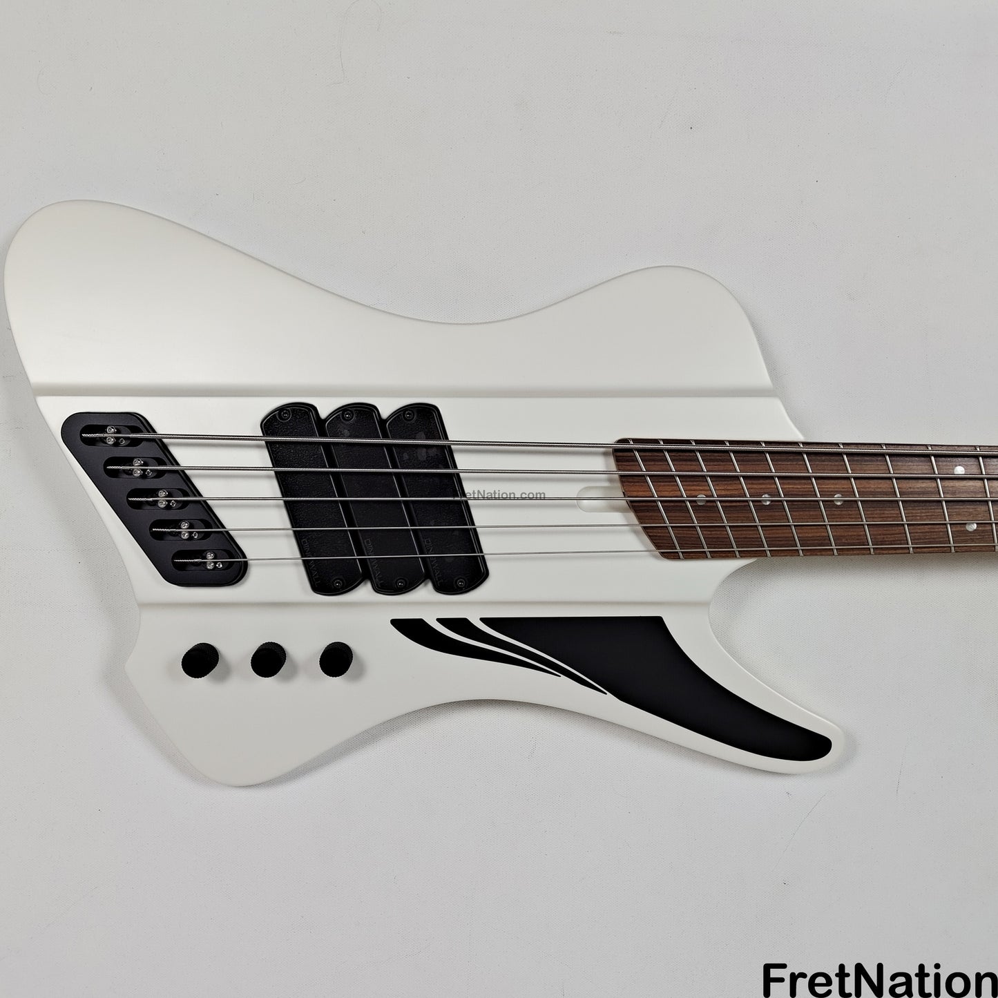 Dingwall Dingwall D-Roc Standard 5-String Ducati White - 11.08lbs #17015
