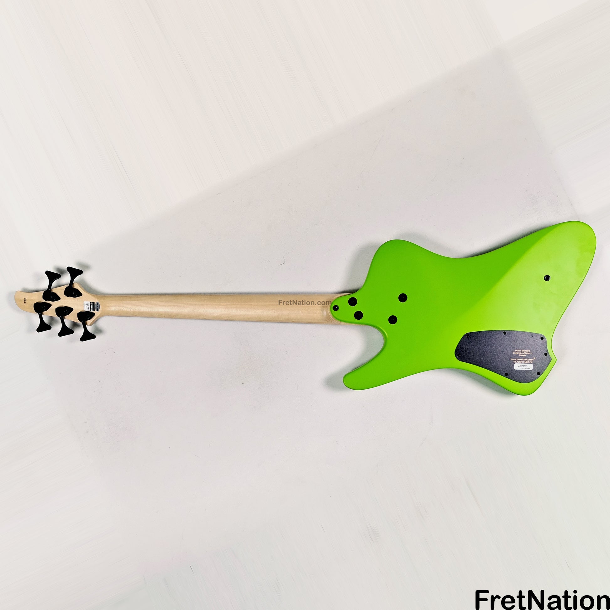 Dingwall Dingwall D-Roc Standard 5-String Matte Ferrari Green - 8.90lbs #16169