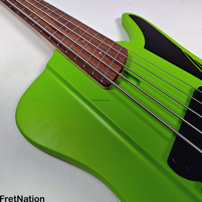 Dingwall Dingwall D-Roc Standard 5-String Matte Ferrari Green - 8.90lbs #16169