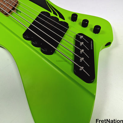 Dingwall Dingwall D-Roc Standard 5-String Matte Ferrari Green - 8.90lbs #16169
