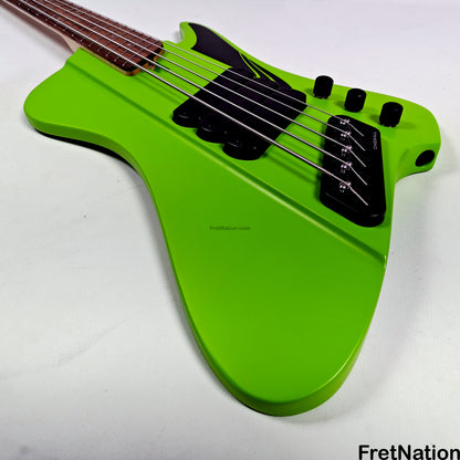 Dingwall Dingwall D-Roc Standard 5-String Matte Ferrari Green - 8.90lbs #16169