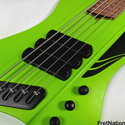 Dingwall Dingwall D-Roc Standard 5-String Matte Ferrari Green - 8.90lbs #16169