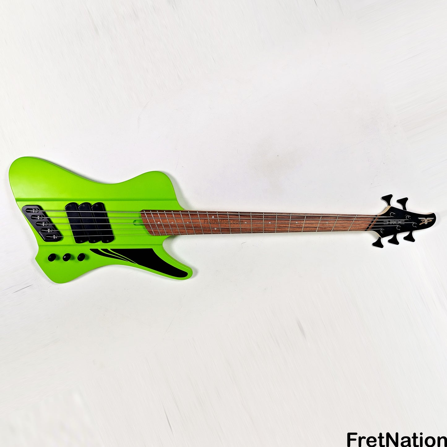 Dingwall Dingwall D-Roc Standard 5-String Matte Ferrari Green - 8.90lbs #16169