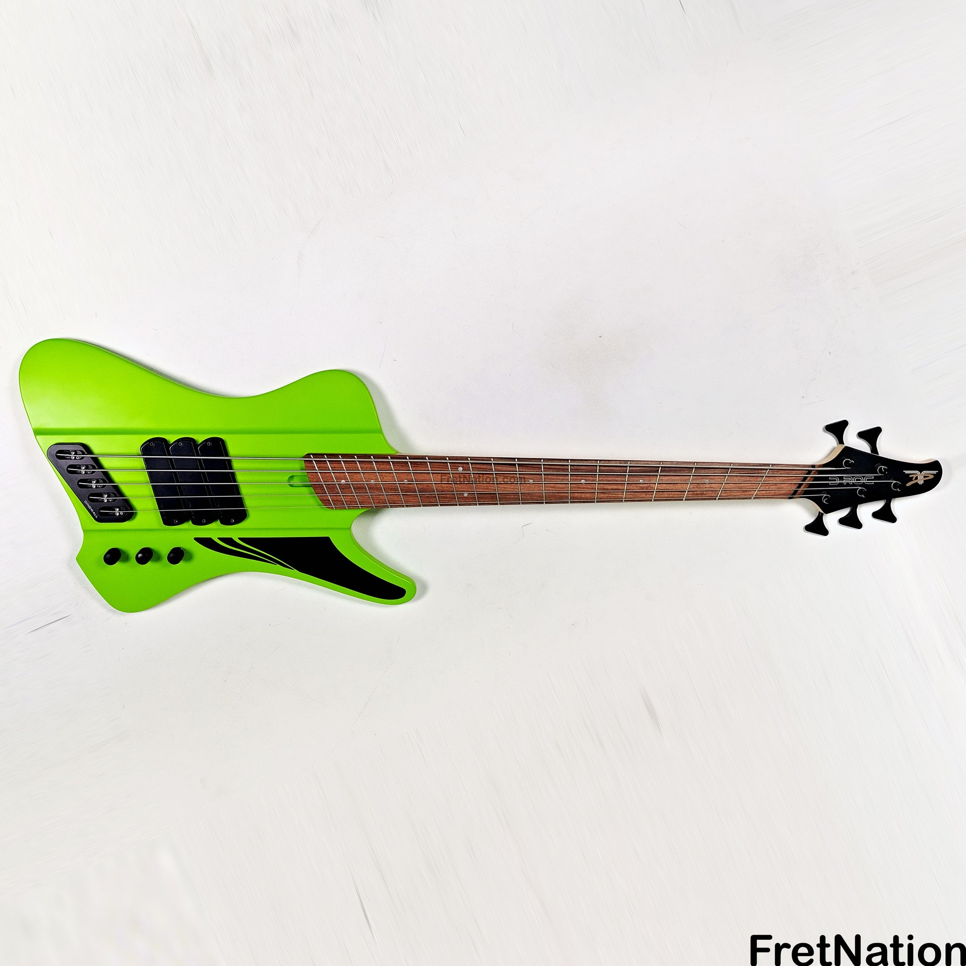 Dingwall Dingwall D-Roc Standard 5-String Matte Ferrari Green - 8.90lbs #16169