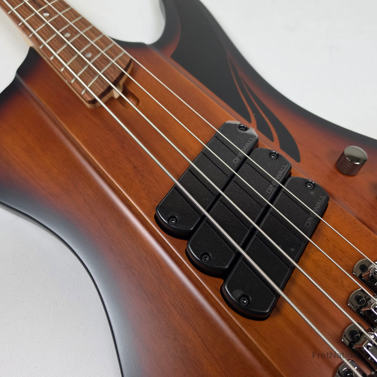 Dingwall D-Roc Standard 4-String Matte Vintage Burst - 8.60lbs #18975