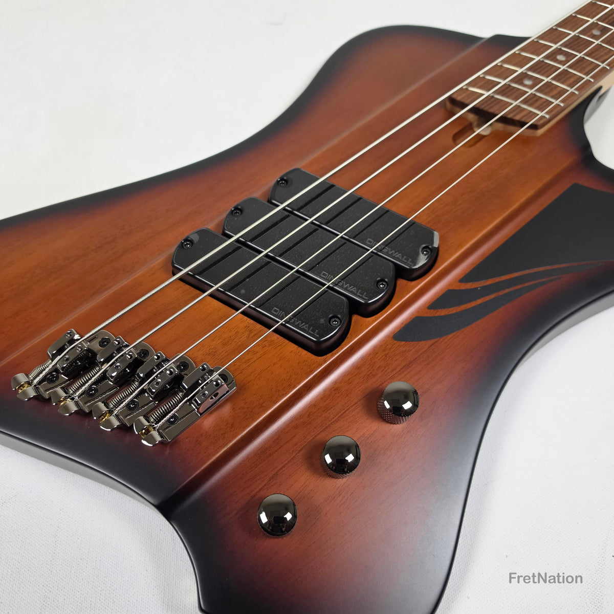 Dingwall D-Roc Standard 4-String Matte Vintage Burst - 8.60lbs #18975