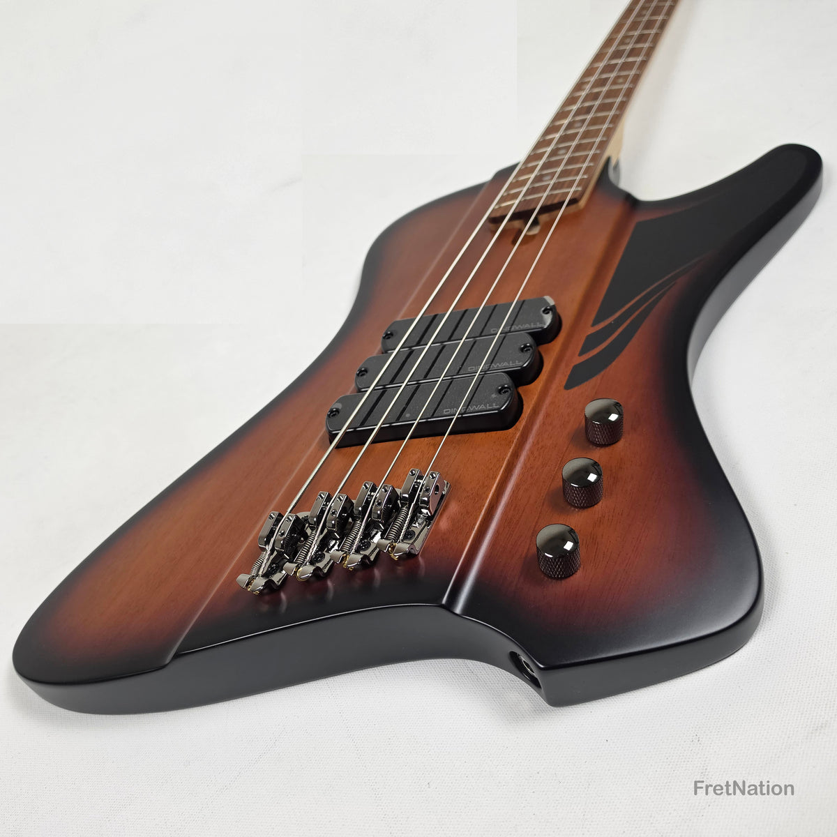 Dingwall D-Roc Standard 4-String Matte Vintage Burst - 8.60lbs #18975