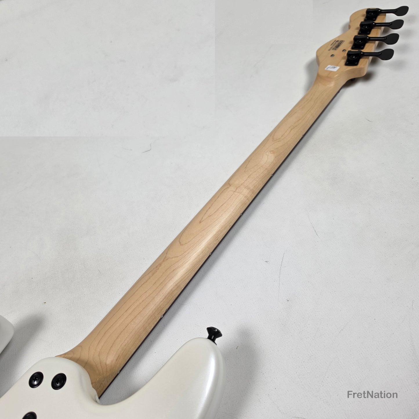 Dingwall SP1 4-String Gloss Ducati White Pearl Multi-Scale P-Bass - 7.94lbs IE251109152