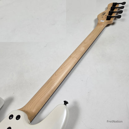 Dingwall SP1 4-String Gloss Ducati White Pearl Multi-Scale P-Bass - 7.94lbs IE251109152