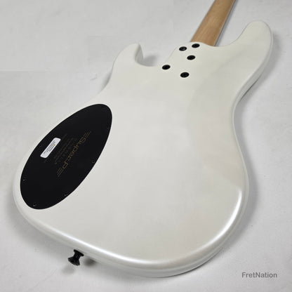Dingwall SP1 4-String Gloss Ducati White Pearl Multi-Scale P-Bass - 7.94lbs IE251109152