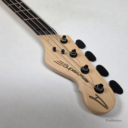 Dingwall SP1 4-String Gloss Ducati White Pearl Multi-Scale P-Bass - 7.94lbs IE251109152