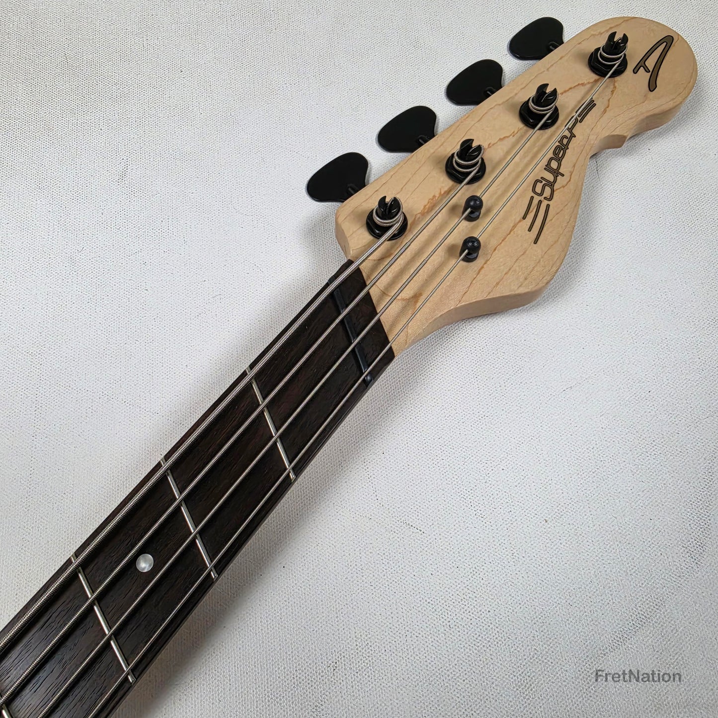 Dingwall SP1 4-String Gloss Ducati White Pearl Multi-Scale P-Bass - 7.94lbs IE251109152