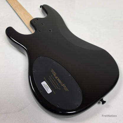 Dingwall SP1 4-String Metallic Black Multi-Scale P-Bass - 8.12lbs IE251109426