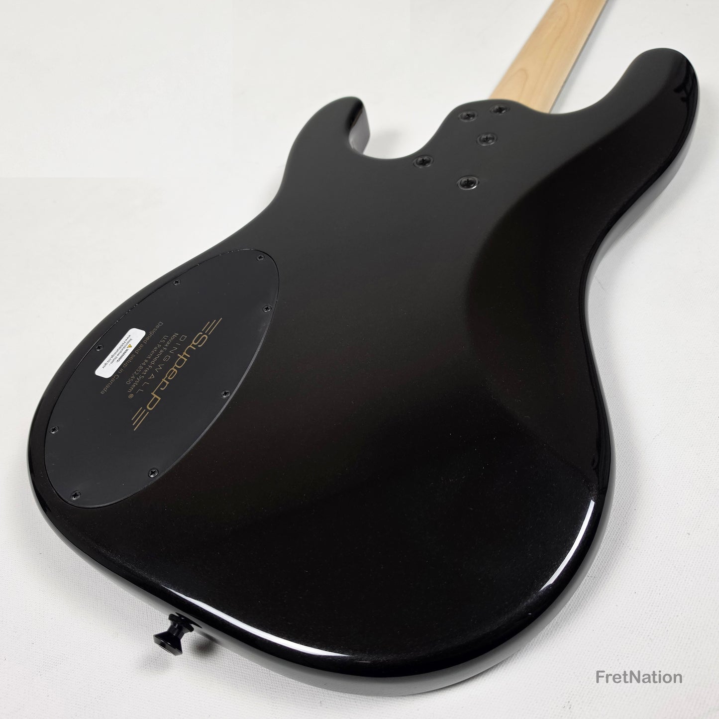 Dingwall SP1 4-String Metallic Black Multi-Scale P-Bass - 8.12lbs IE251109426