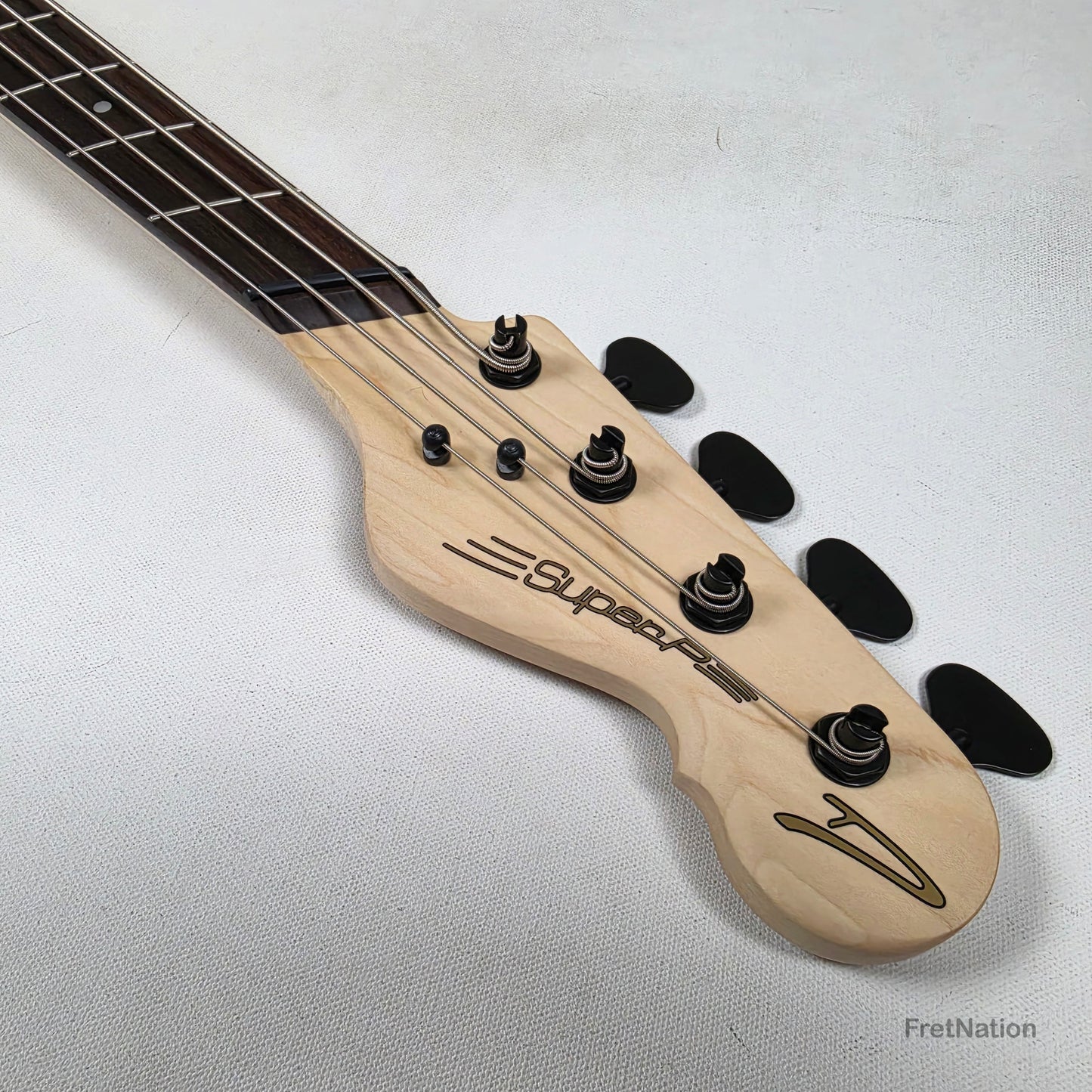 Dingwall SP1 4-String Metallic Black Multi-Scale P-Bass - 8.12lbs IE251109426