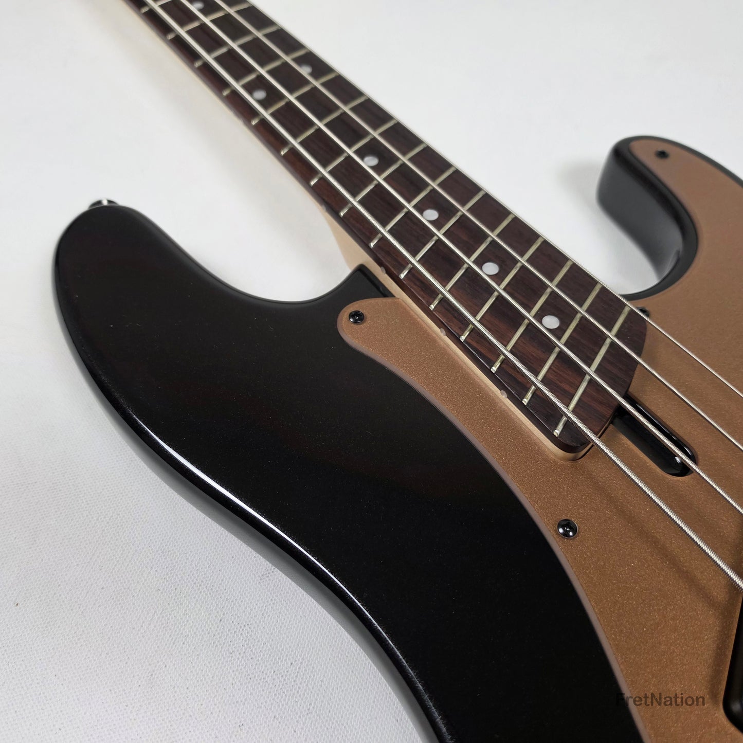 Dingwall SP1 4-String Metallic Black Multi-Scale P-Bass - 8.12lbs IE251109426