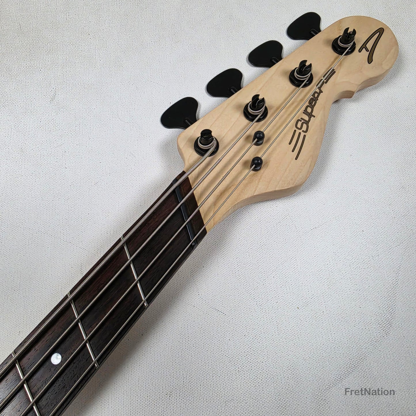 Dingwall SP1 4-String Metallic Black Multi-Scale P-Bass - 8.12lbs IE251109426