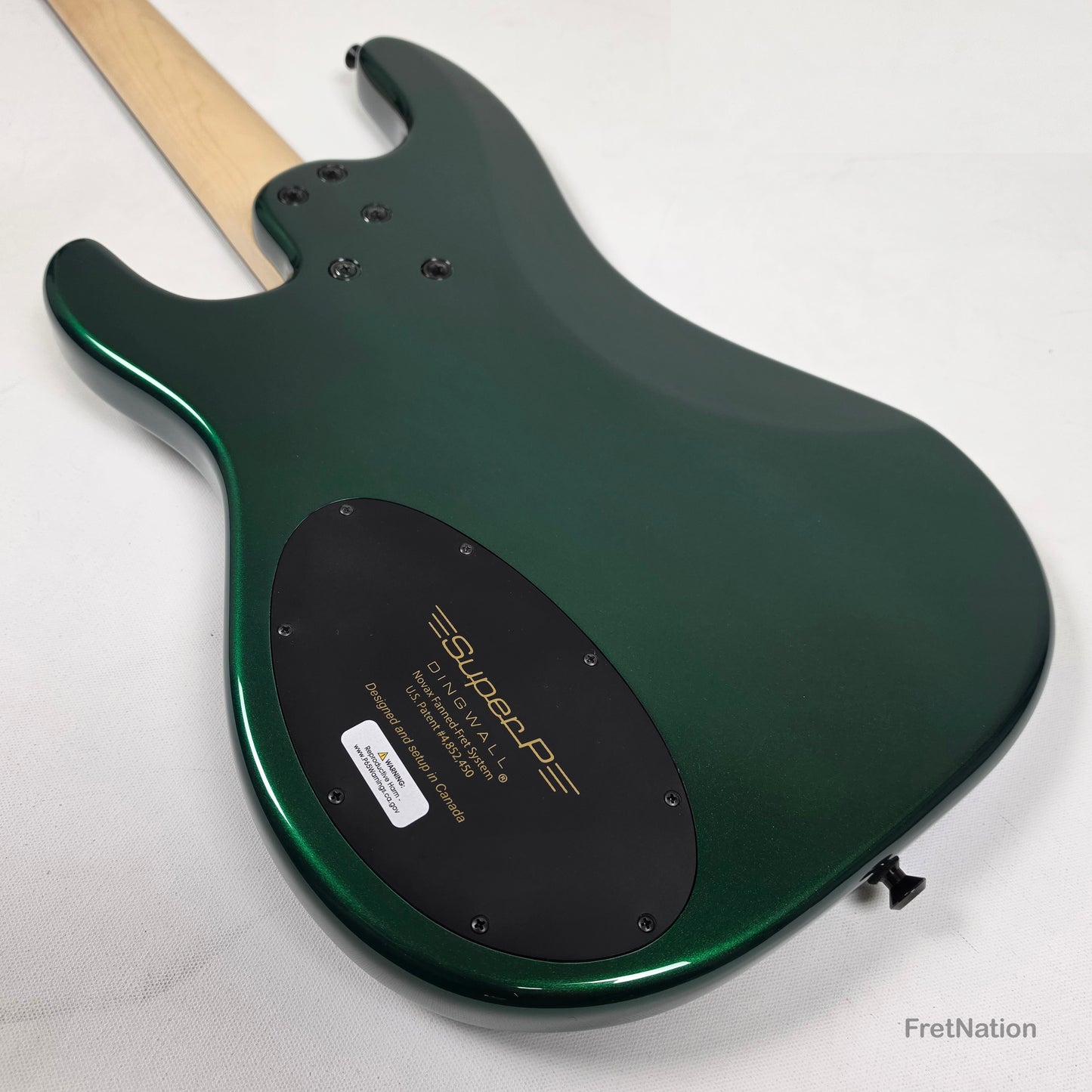 Dingwall SP1 5-String Dark Candy Green Multi-Scale P-Bass - 9.12lbs IE251109367