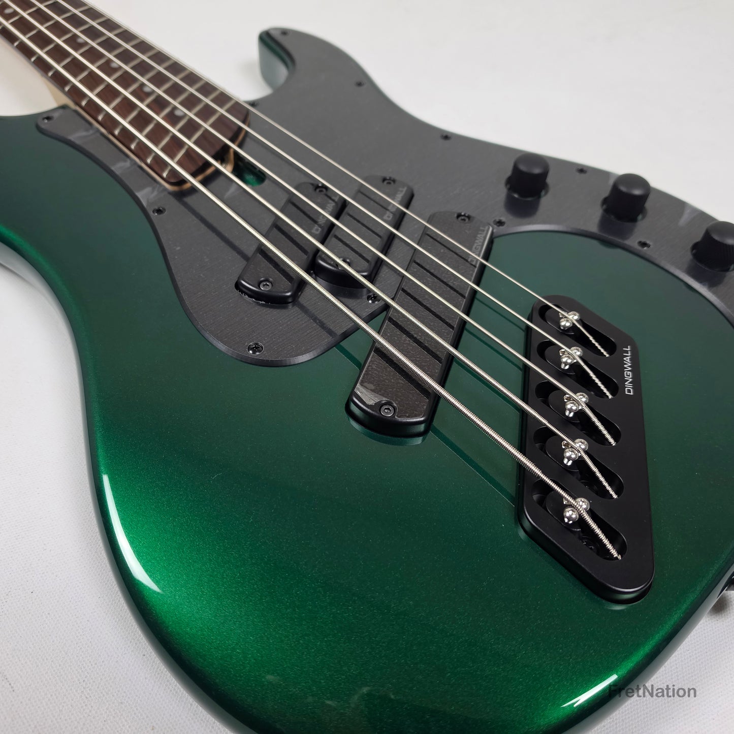 Dingwall SP1 5-String Dark Candy Green Multi-Scale P-Bass - 9.12lbs IE251109367
