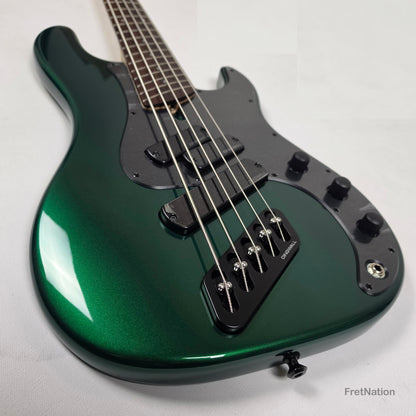 Dingwall SP1 5-String Dark Candy Green Multi-Scale P-Bass - 9.12lbs IE251109367