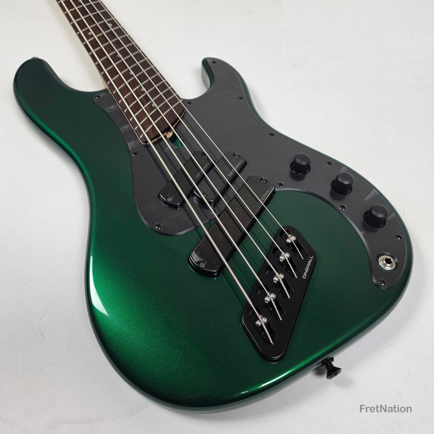 Dingwall SP1 5-String Dark Candy Green Multi-Scale P-Bass - 9.12lbs IE251109367