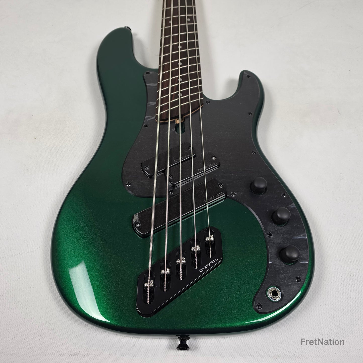 Dingwall SP1 5-String Dark Candy Green Multi-Scale P-Bass - 9.12lbs IE251109367