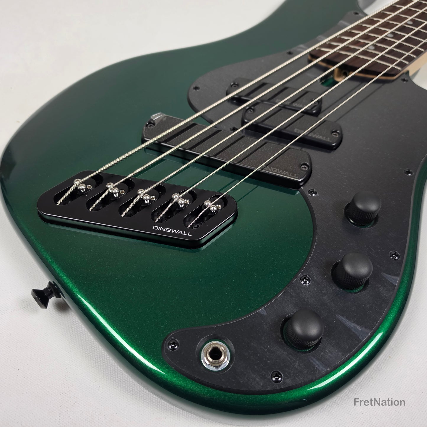 Dingwall SP1 5-String Dark Candy Green Multi-Scale P-Bass - 9.12lbs IE251109367
