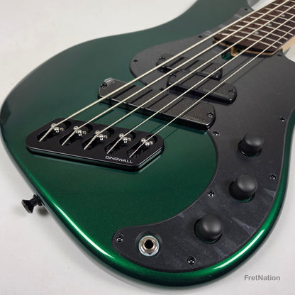 Dingwall SP1 5-String Dark Candy Green Multi-Scale P-Bass - 9.12lbs IE251109367