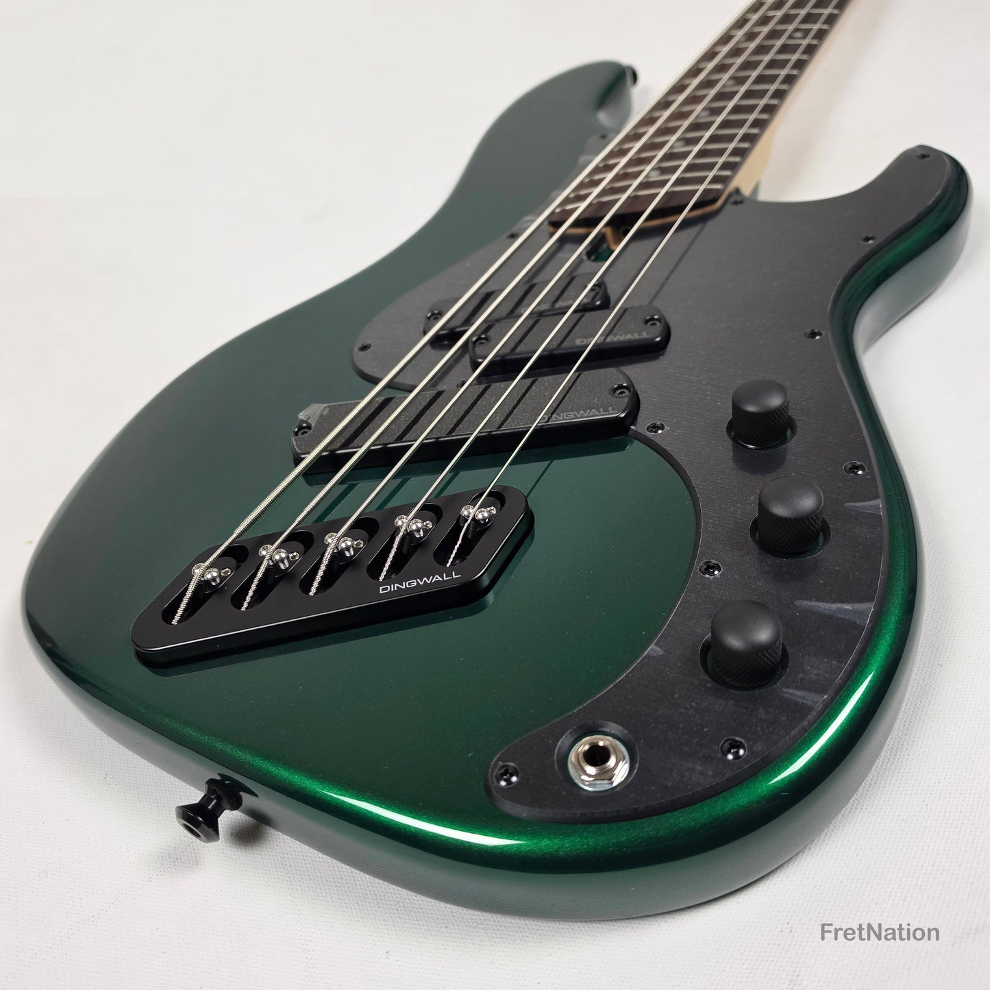 Dingwall SP1 5-String Dark Candy Green Multi-Scale P-Bass - 9.12lbs IE251109367