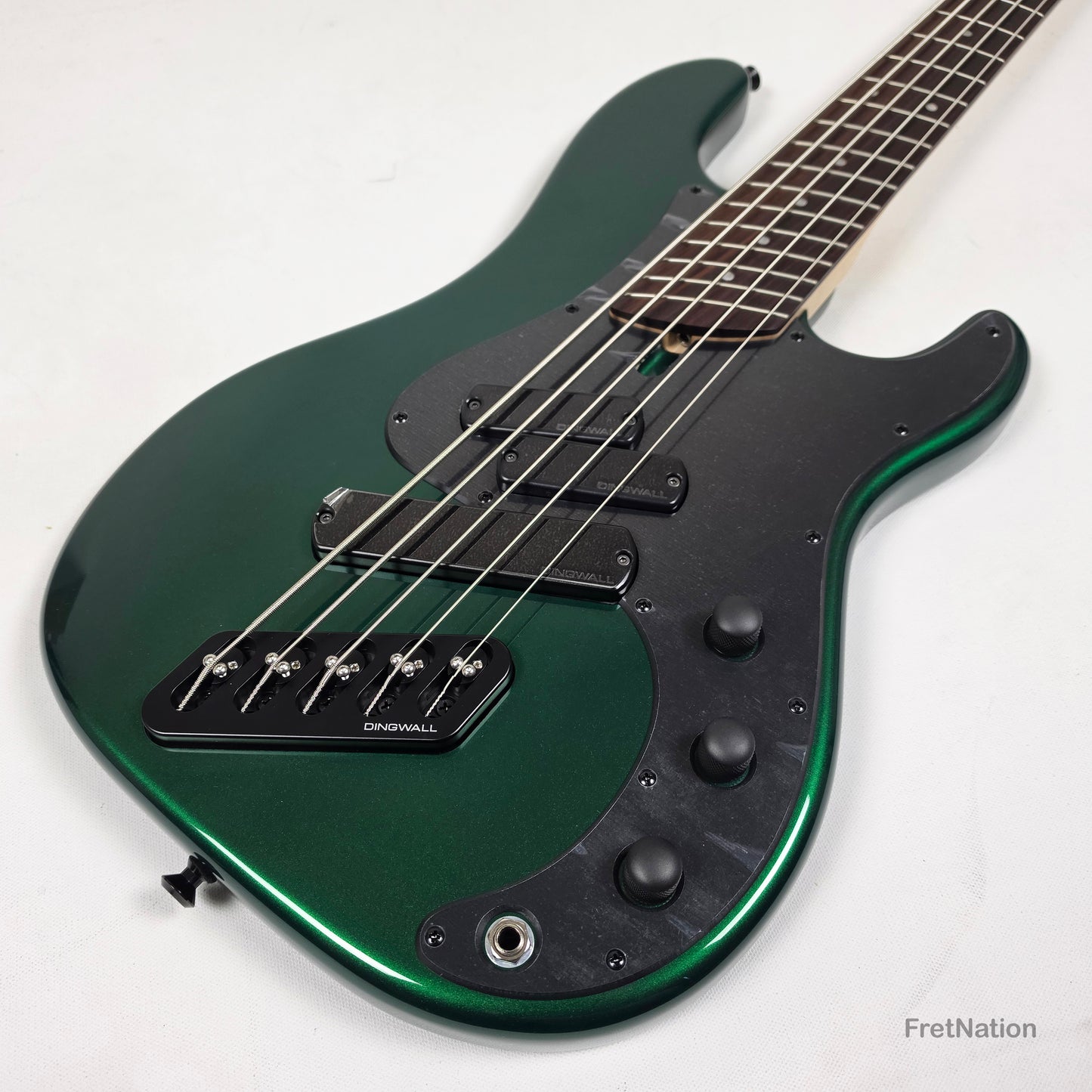 Dingwall SP1 5-String Dark Candy Green Multi-Scale P-Bass - 9.12lbs IE251109367