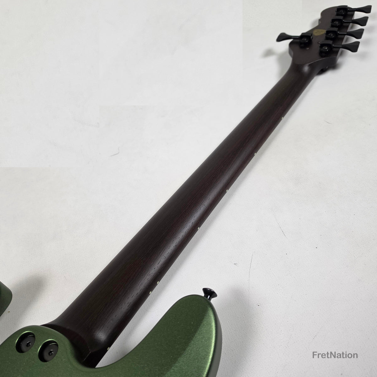 Dingwall Dingwall Super P 5-String Bass Olivine Metallic Matte Wenge Neck - 8.32lbs #8156