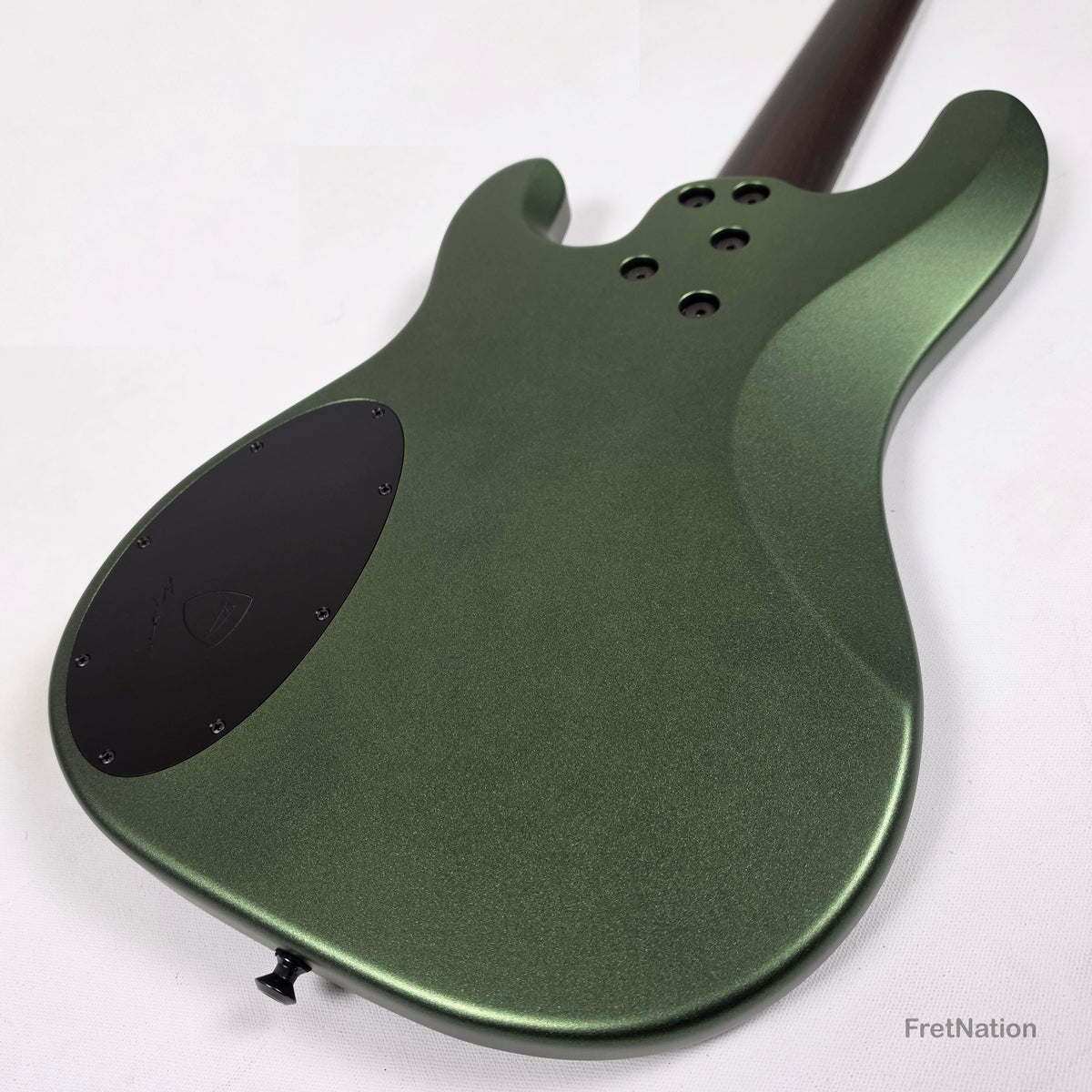 Dingwall Dingwall Super P 5-String Bass Olivine Metallic Matte Wenge Neck - 8.32lbs #8156
