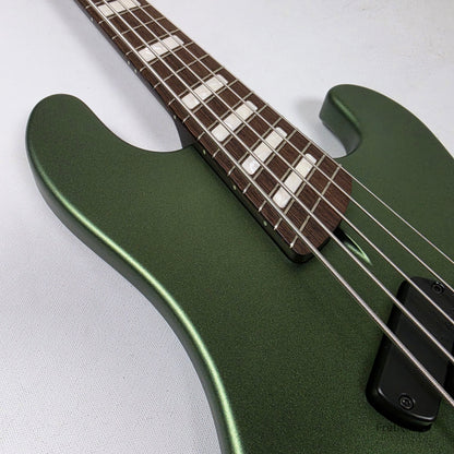 Dingwall Dingwall Super P 5-String Bass Olivine Metallic Matte Wenge Neck - 8.32lbs #8156