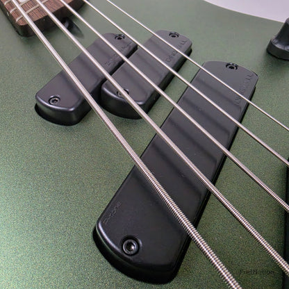 Dingwall Dingwall Super P 5-String Bass Olivine Metallic Matte Wenge Neck - 8.32lbs #8156