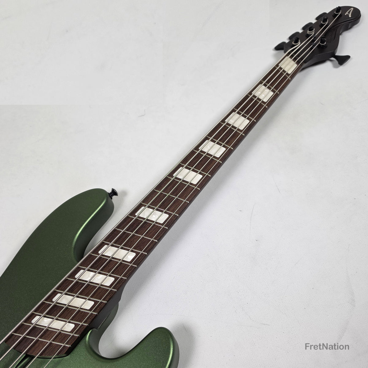 Dingwall Dingwall Super P 5-String Bass Olivine Metallic Matte Wenge Neck - 8.32lbs #8156