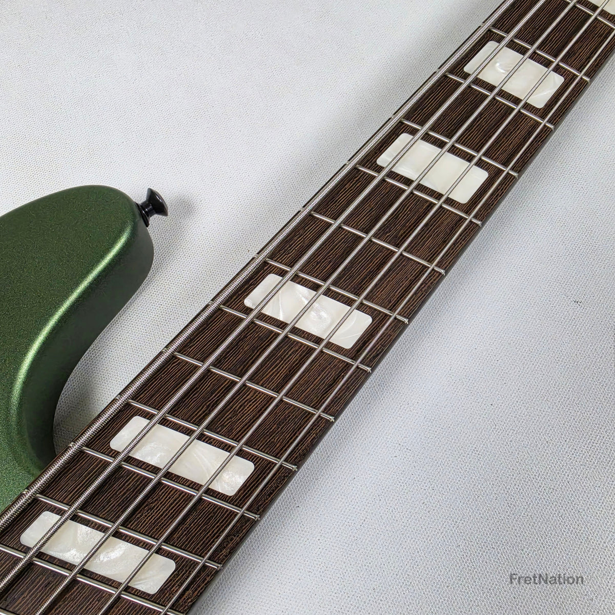 Dingwall Dingwall Super P 5-String Bass Olivine Metallic Matte Wenge Neck - 8.32lbs #8156