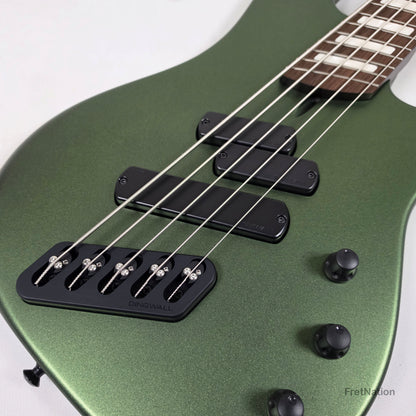 Dingwall Dingwall Super P 5-String Bass Olivine Metallic Matte Wenge Neck - 8.32lbs #8156